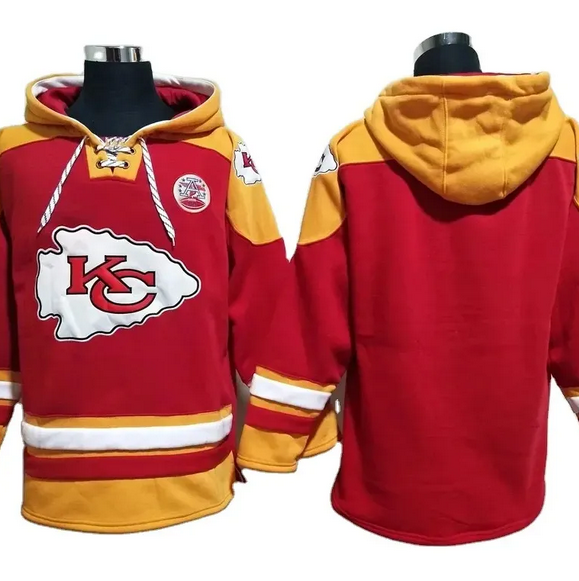 Kansas City Chiefs Hoodies Sweatshirts with Customized Design Embroidered Jerseys non-printing